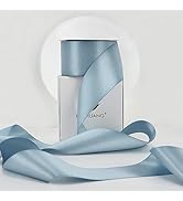 手品 Blue ribbon 2個 Amazon.com: HUIHUANG French Blue Ribbon 2 inch Wide Double-Faced